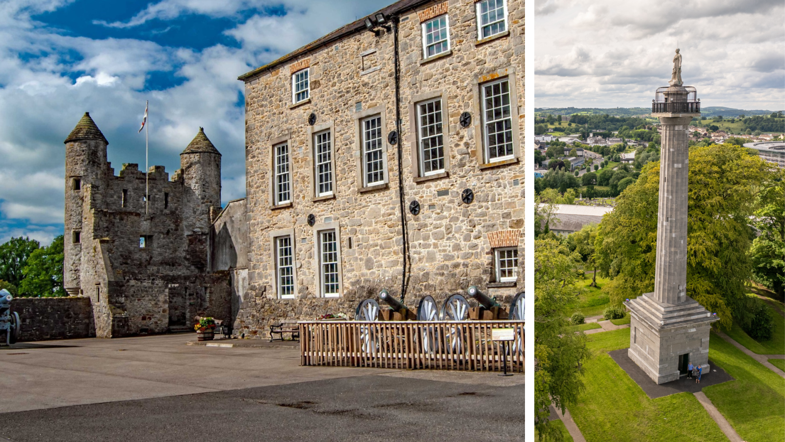 Enniskillen Castle and Coles Monument