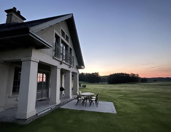 Lodge at Lough Erne at Sunset