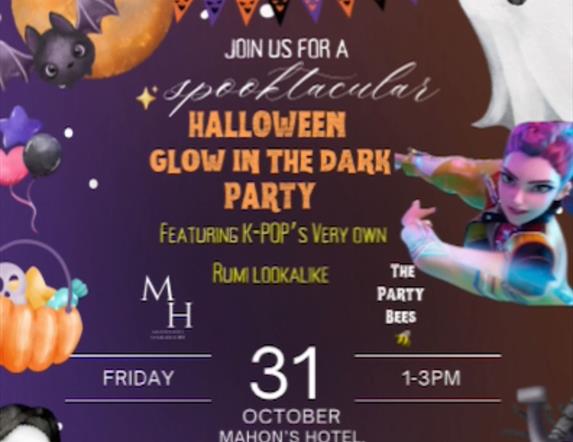 Halloween Glow in The Dark Party
