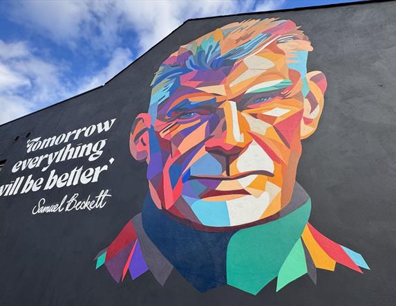 Samuel Beckett Mural, Enniskillen
