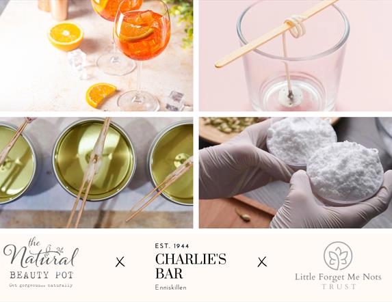 Forget me Not, The Natural Beauty Pot and Charlie's Bar Enniskillen in collaboration for this event.