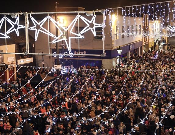 Christmas Lights Switch On