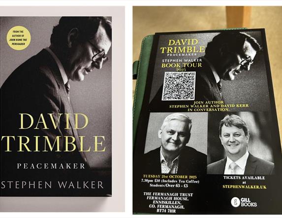 Book Launch: David Trimble Peacemaker