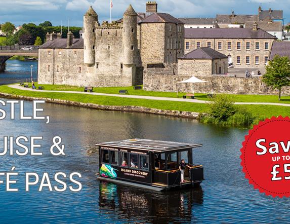 Island Discovery Boat Passing Enniskillen Castle