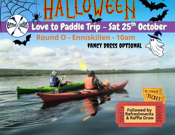 Erne Paddlers Halloween Love to Paddle Trip 25th Oct 2025
