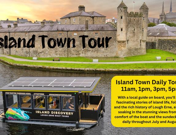 Island Town Tour Island Discovery, Erne Water Taxi