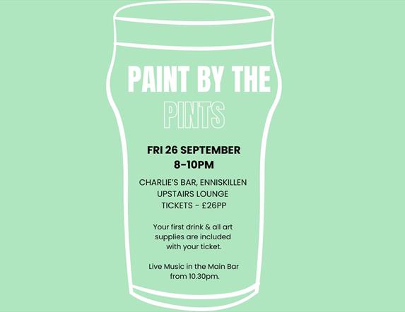 Paint by the Pints at Charlie's Bar