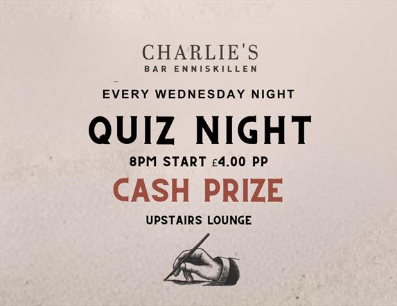 Quiz night at Charlie's