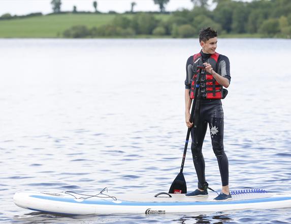 Stand Up Paddle Boarding at Share Discovery Village
