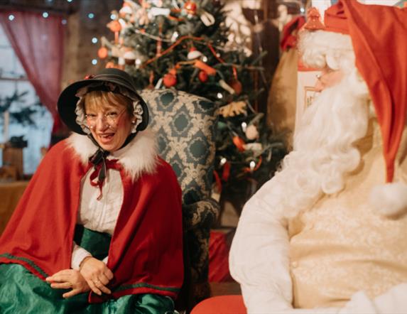 Visit Santa and his Elves at Ulster American Folk Park