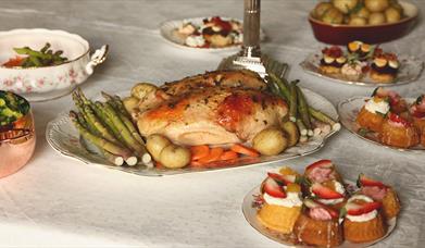 Dishes by Tully Mill for the Fine Dining Experience at Florence Court
