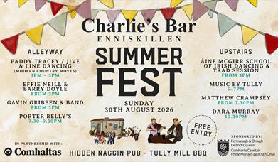 Summerfest 26 at Charlies's Bar Enniskillen