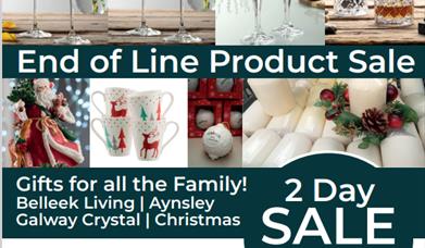 End of line sale @ Belleek Pottery