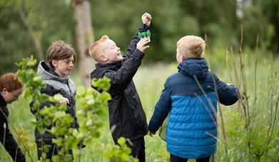 Geopark event at LELP RSPB Trail Schools Event