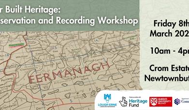 Our Built Heritage - Preservation and Recording Workshop Information Banner
