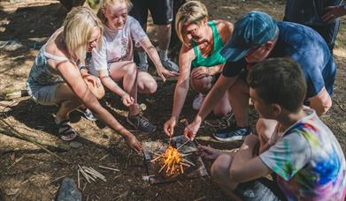Bush craft session