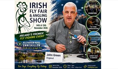 Irish Fly Fair & Angling Show Promo Poster