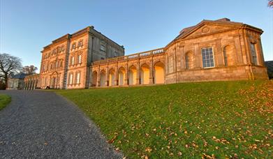 Florence Court in the Autumn sun