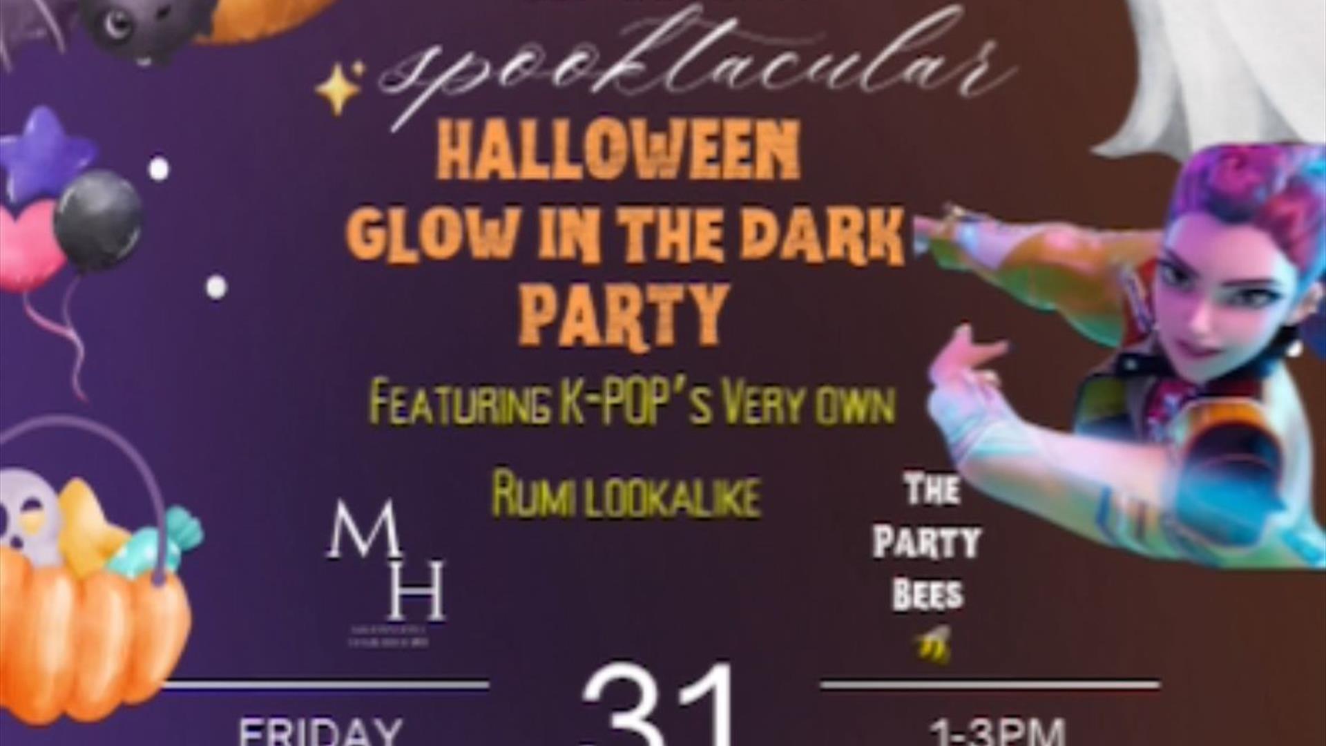 Halloween Glow in The Dark Party