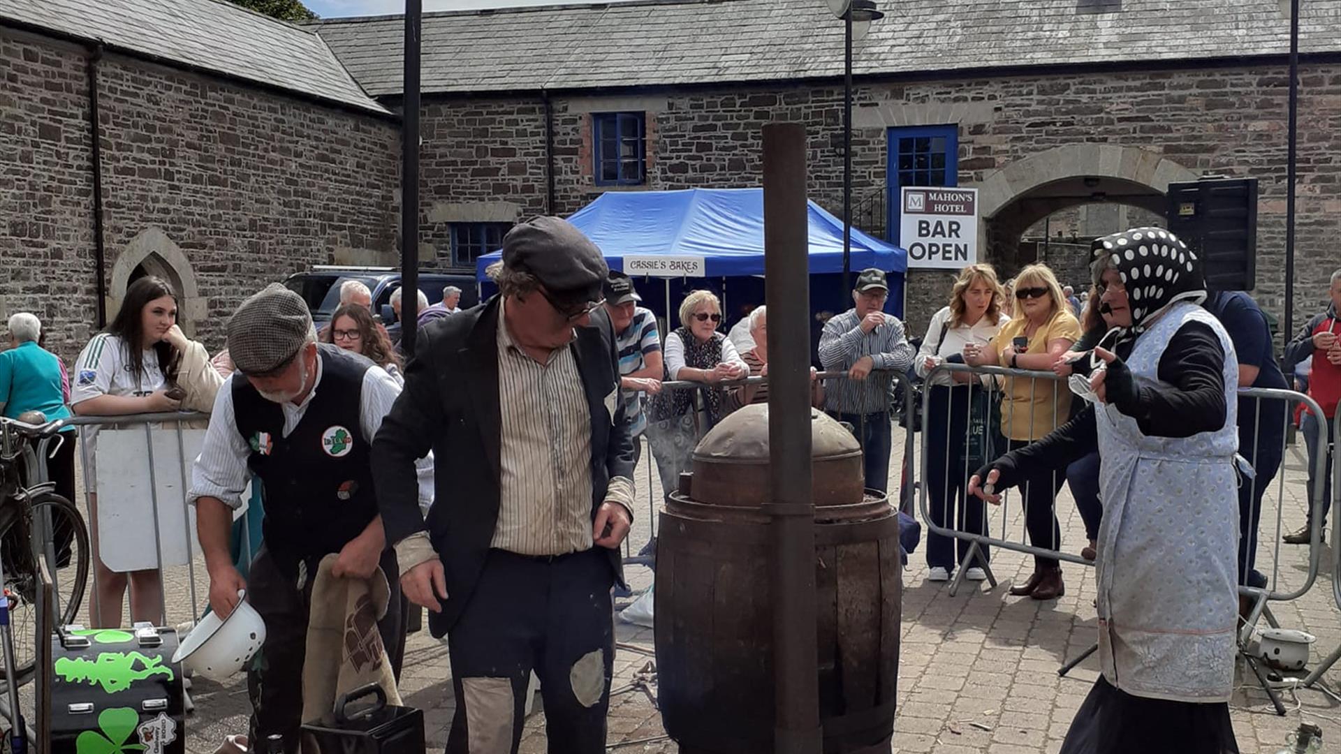 The Lady of the Lake Traditional Fair Day at Castle Irvine