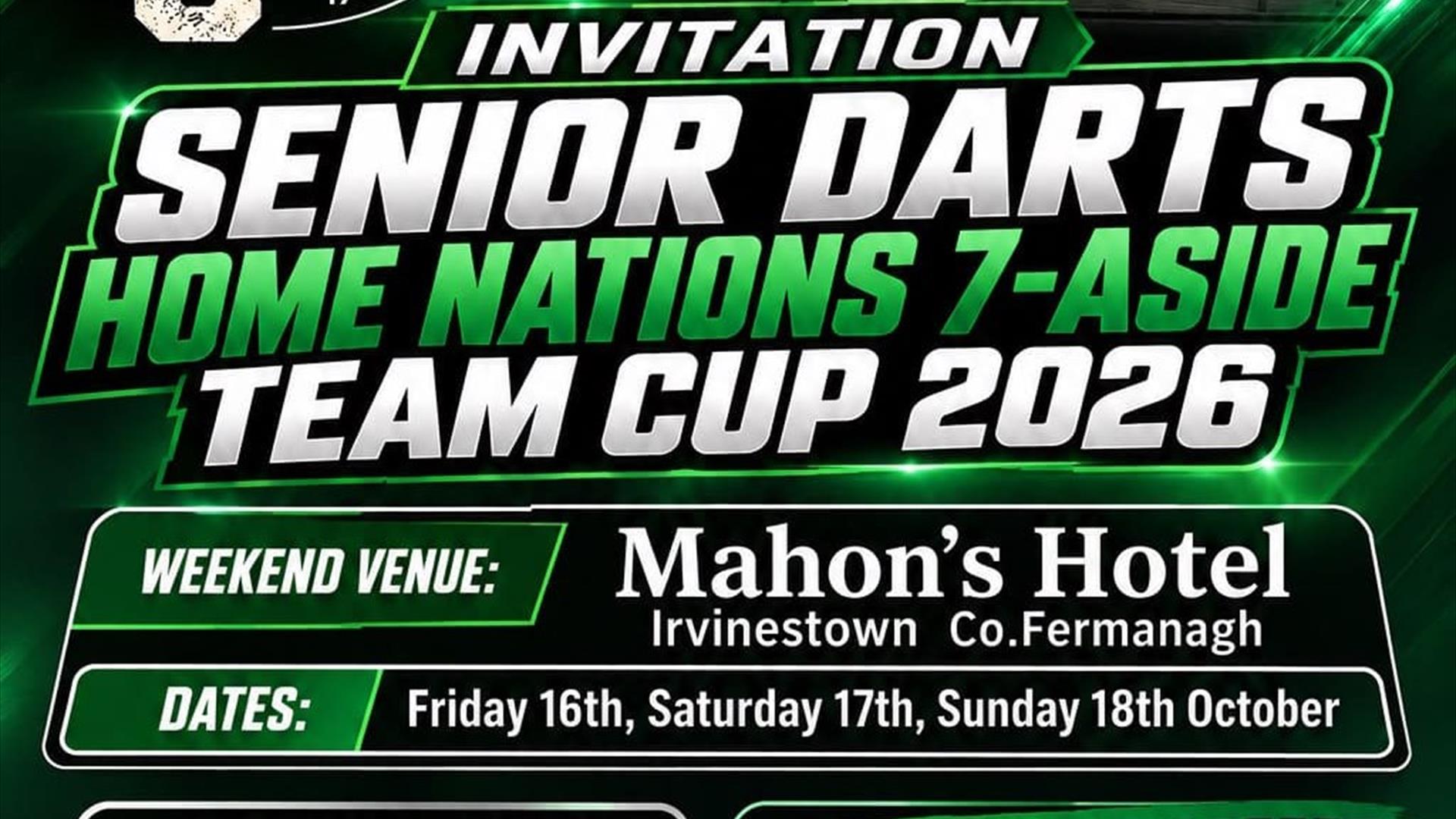 INVITATION SENIORS NATION DARTS CUP