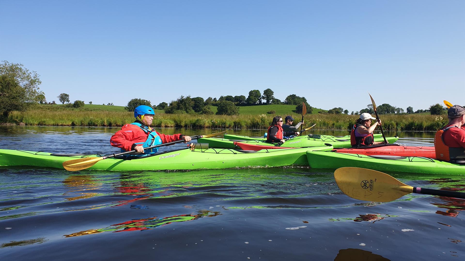 erne paddlers canoe fermanagh