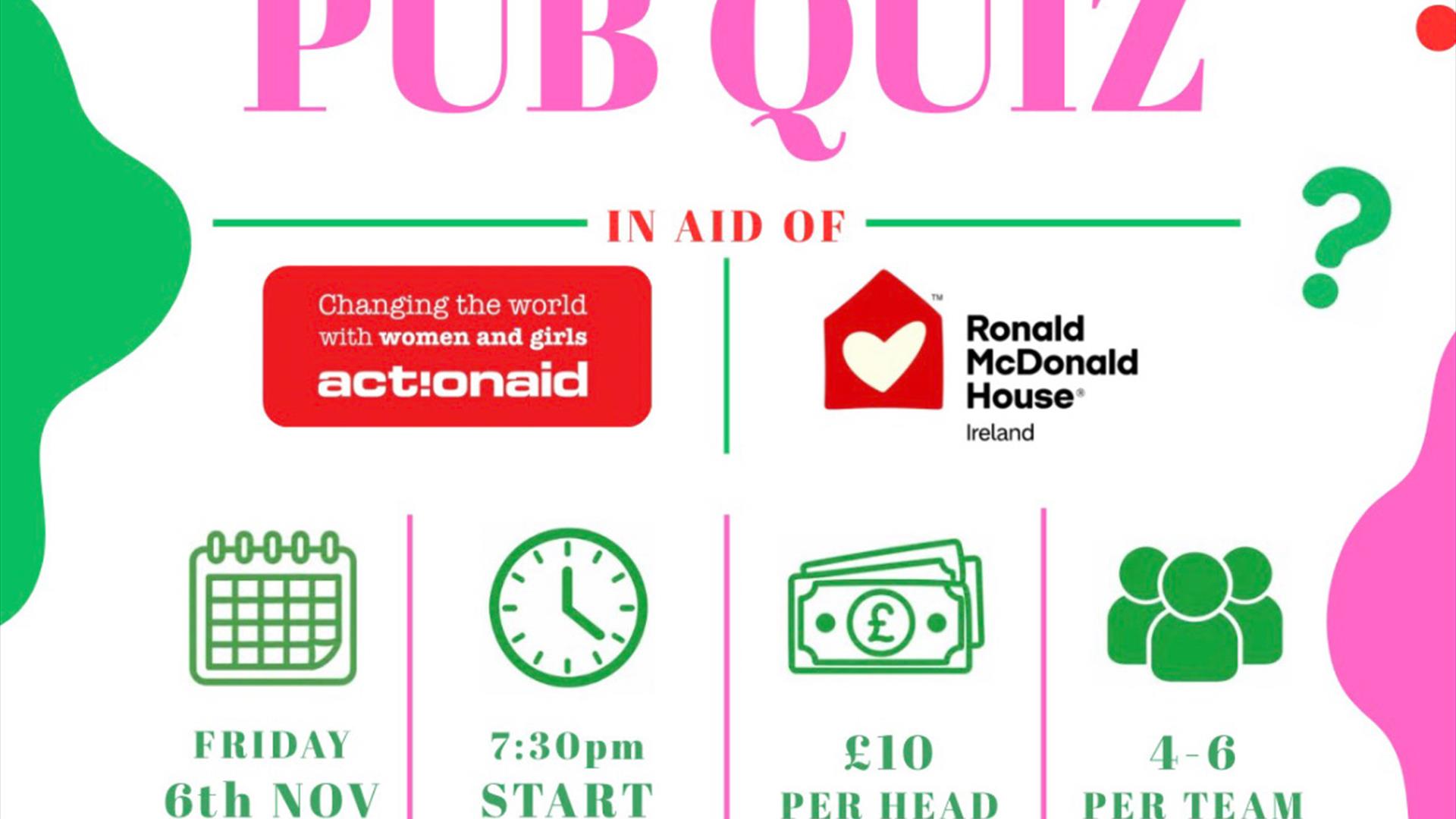 Charity Pub Quiz