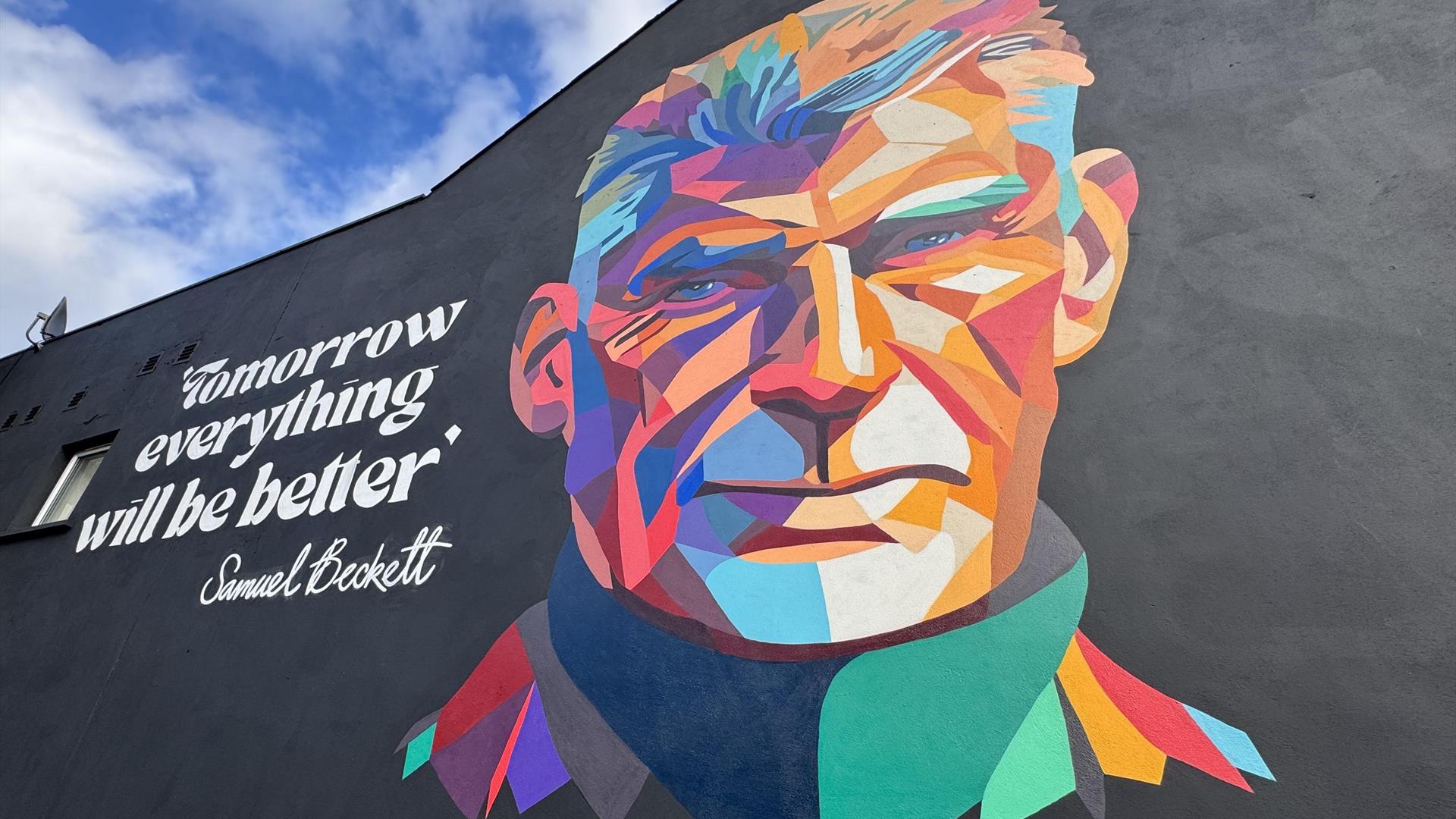 Samuel Beckett Mural, Enniskillen