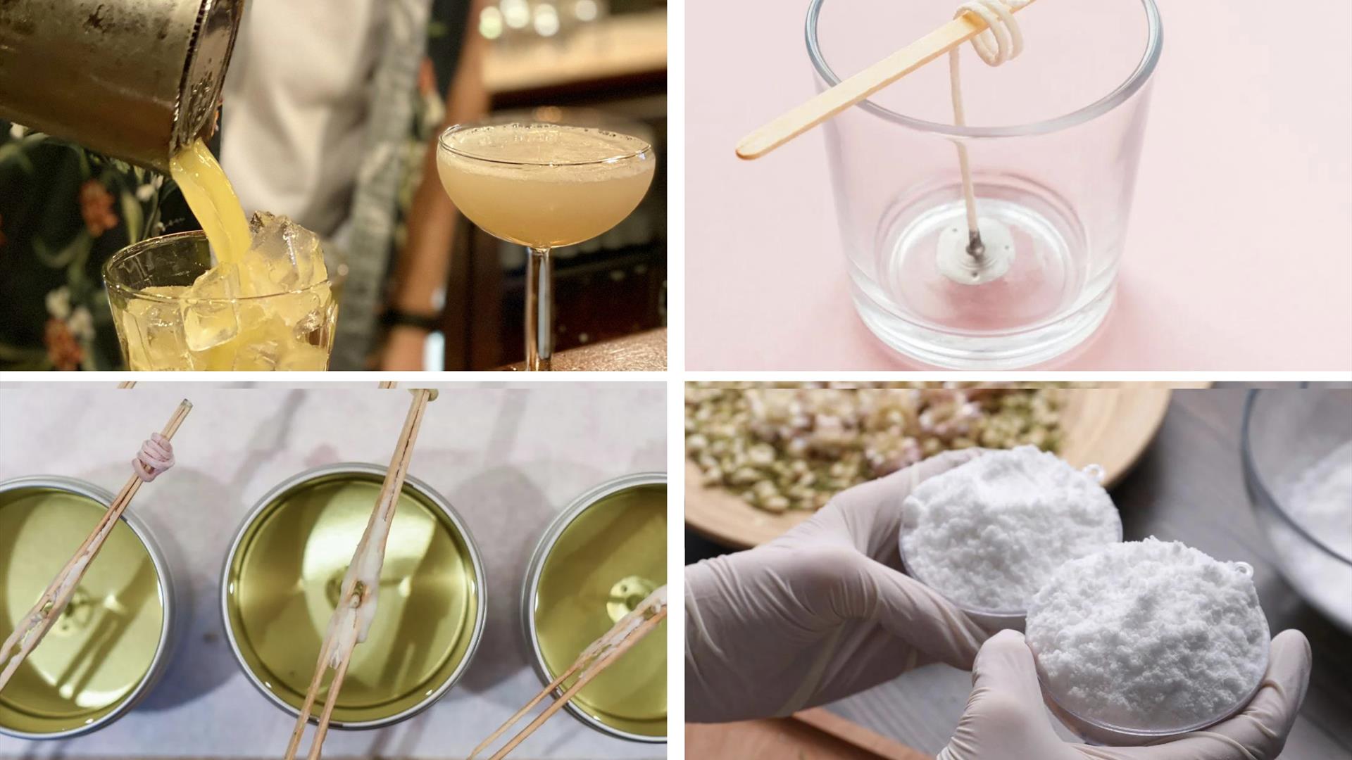 Candle and Cocktails Workshop