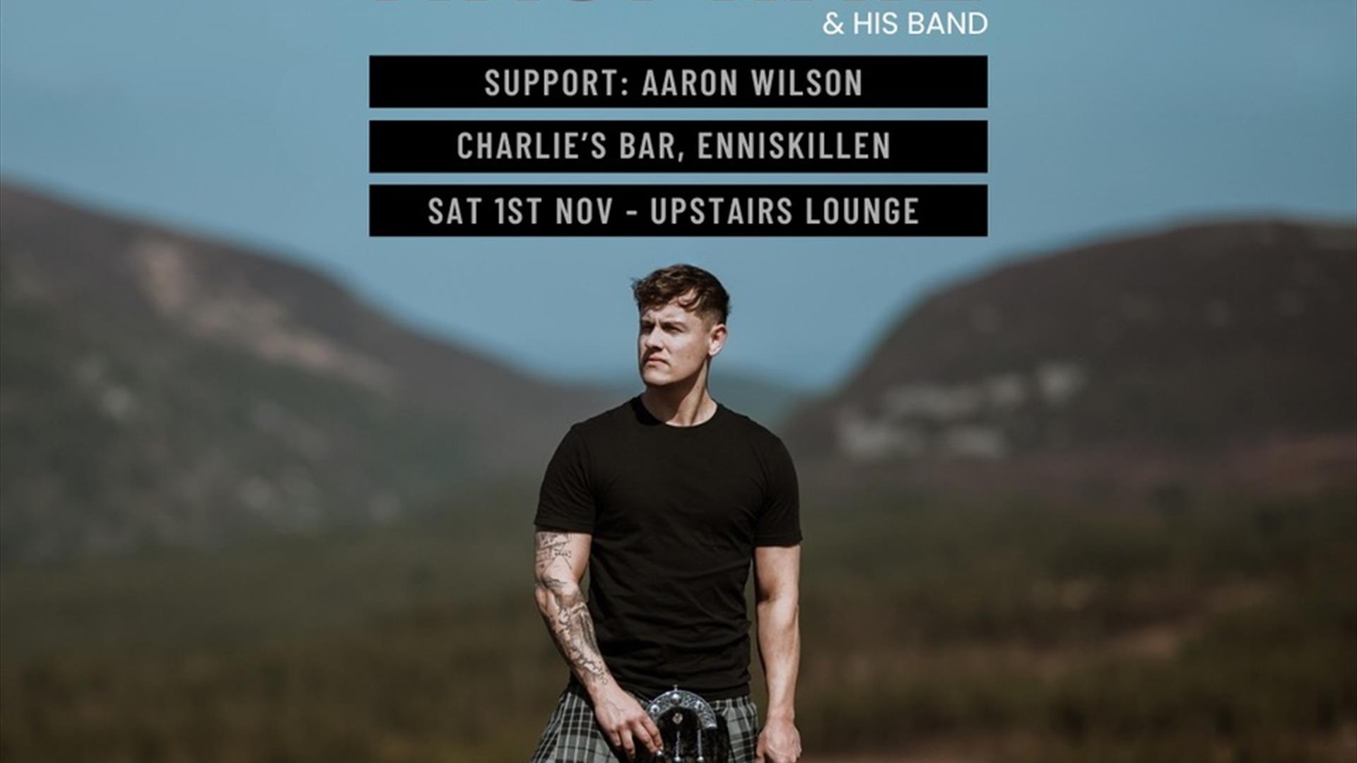Calum MacPhail at Charlies Bar Enniskillen