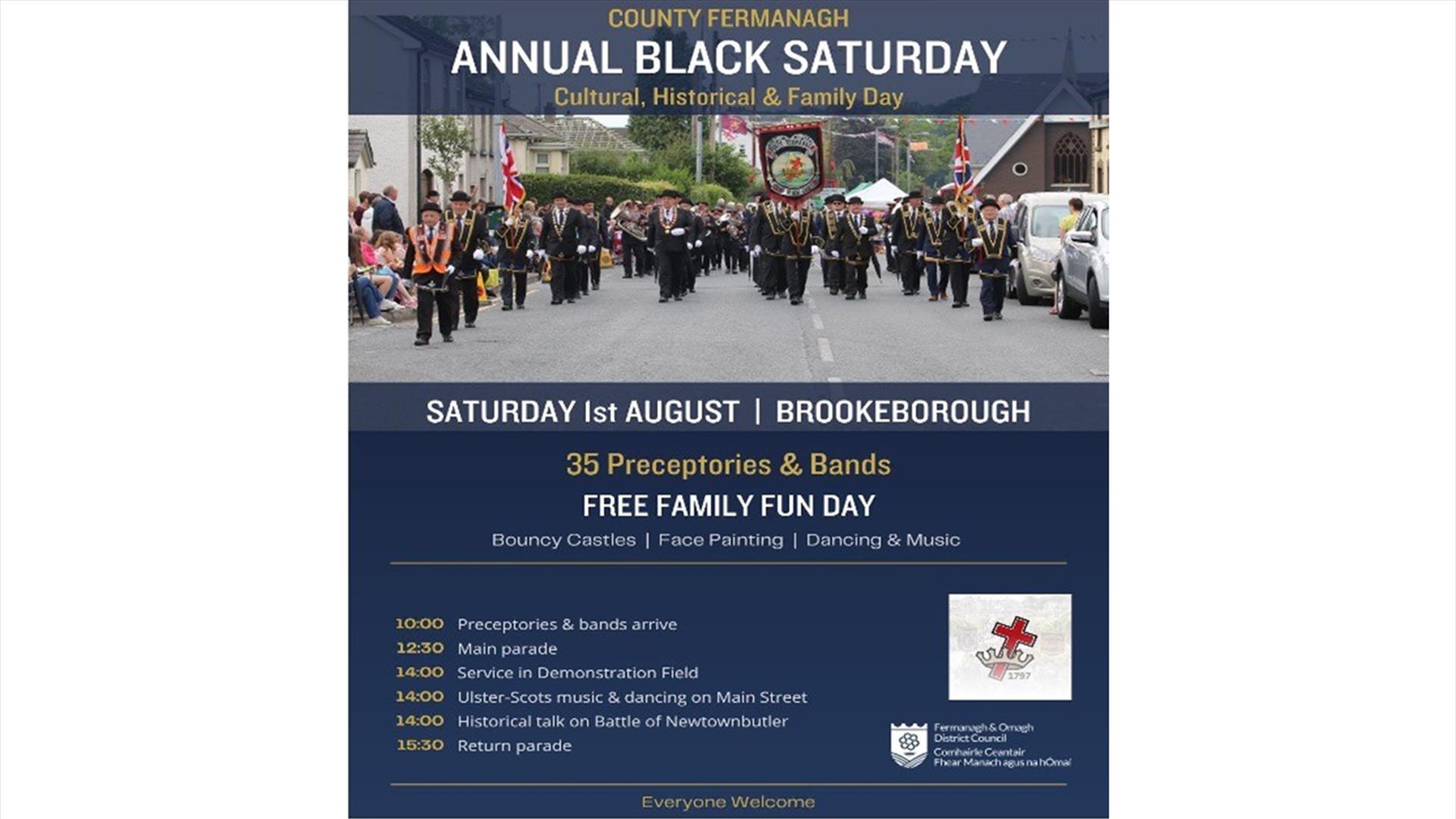 Black Saturday Cultural Event, 1st August