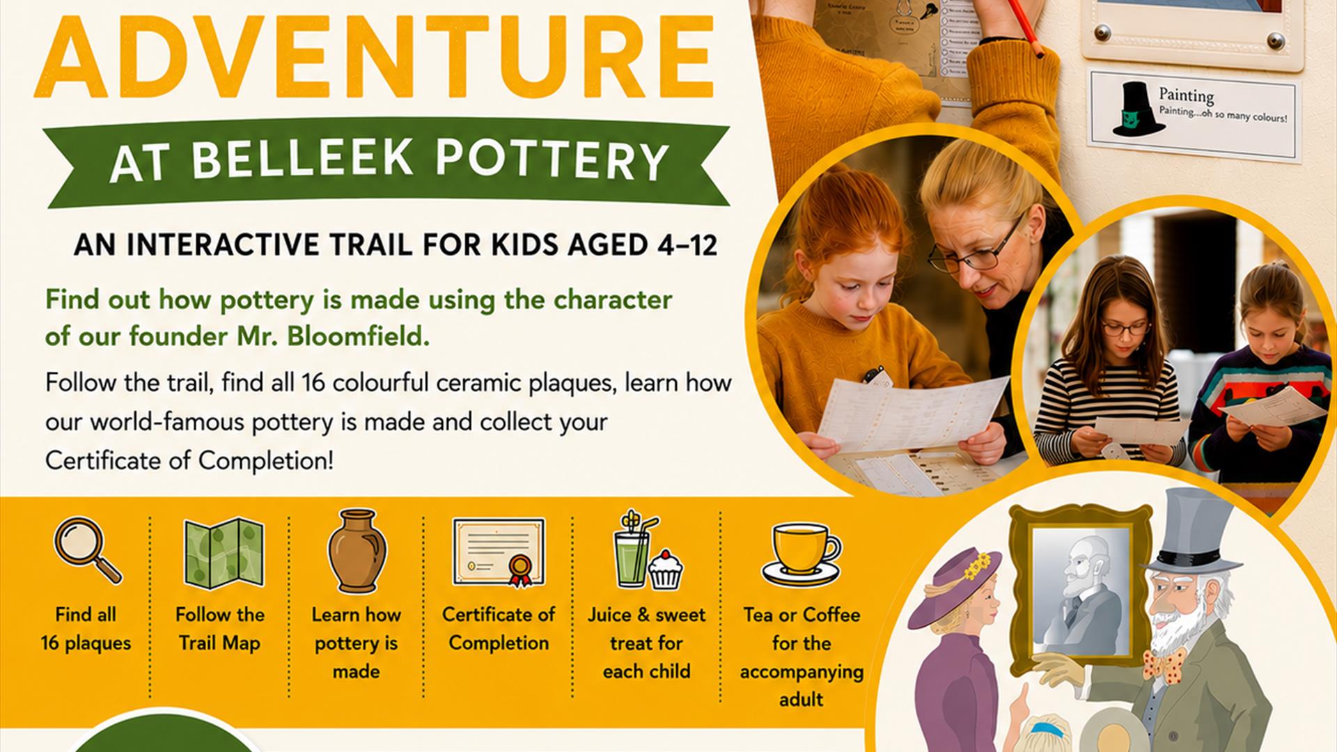 Bloomfield Trail at Belleek Pottery. What to do Fermanagh Belleek