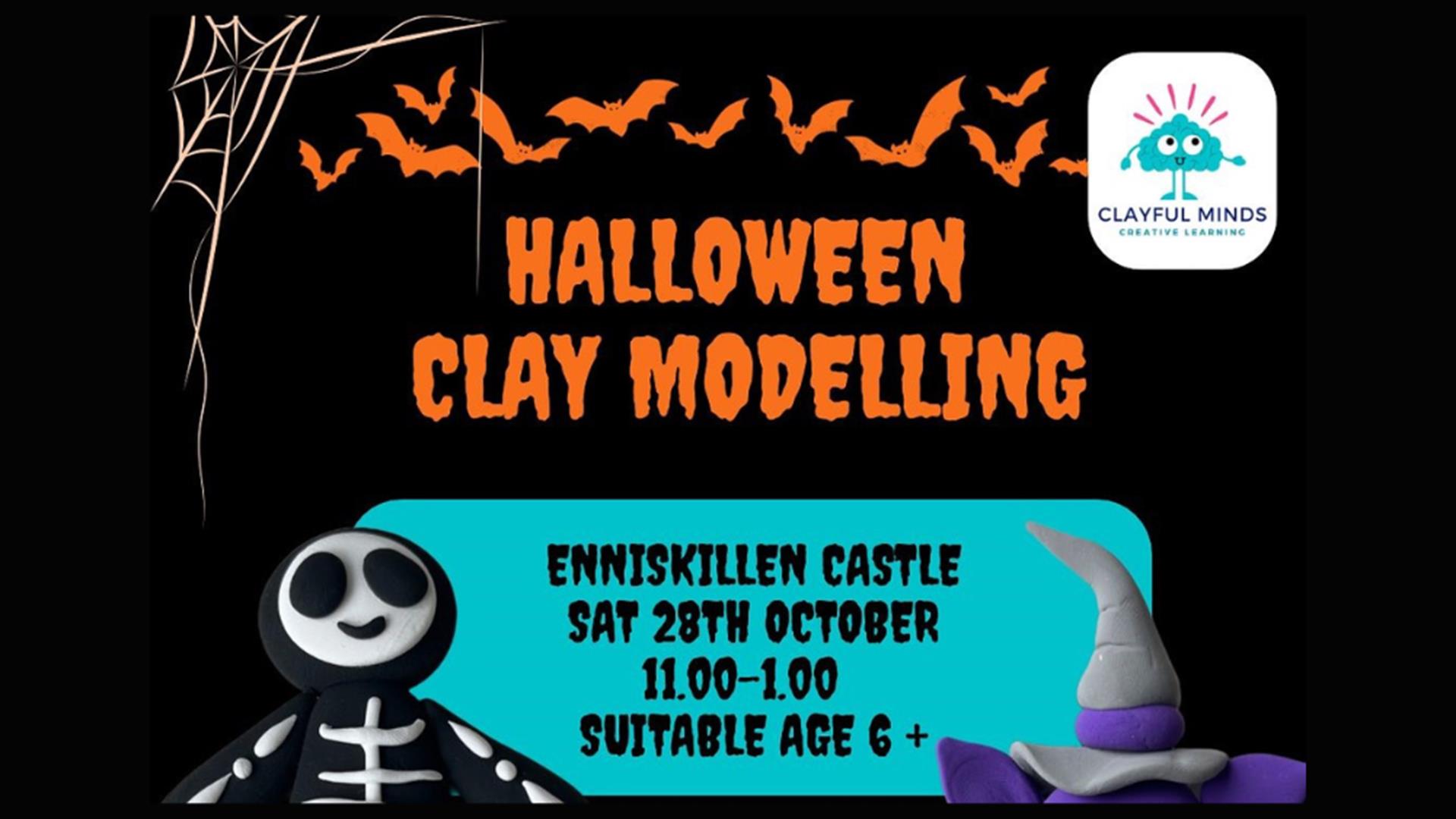 clay modelling halloween fermanagh