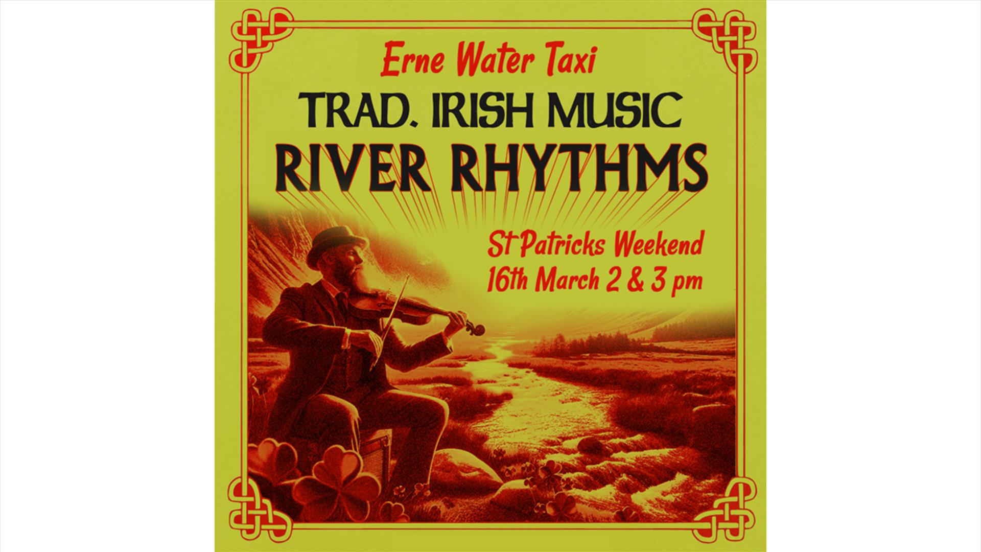 St Patrick's Day - Erne Water Taxi