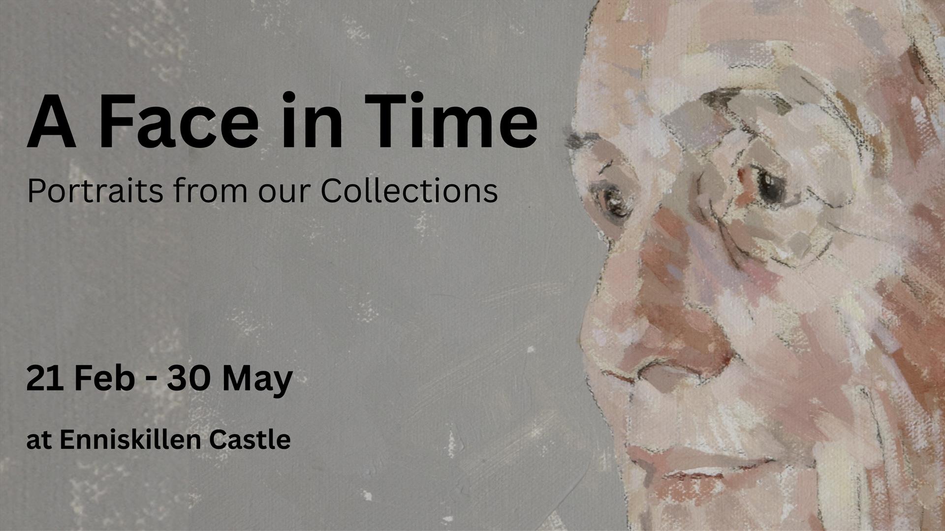 Detailed view of a woman's face