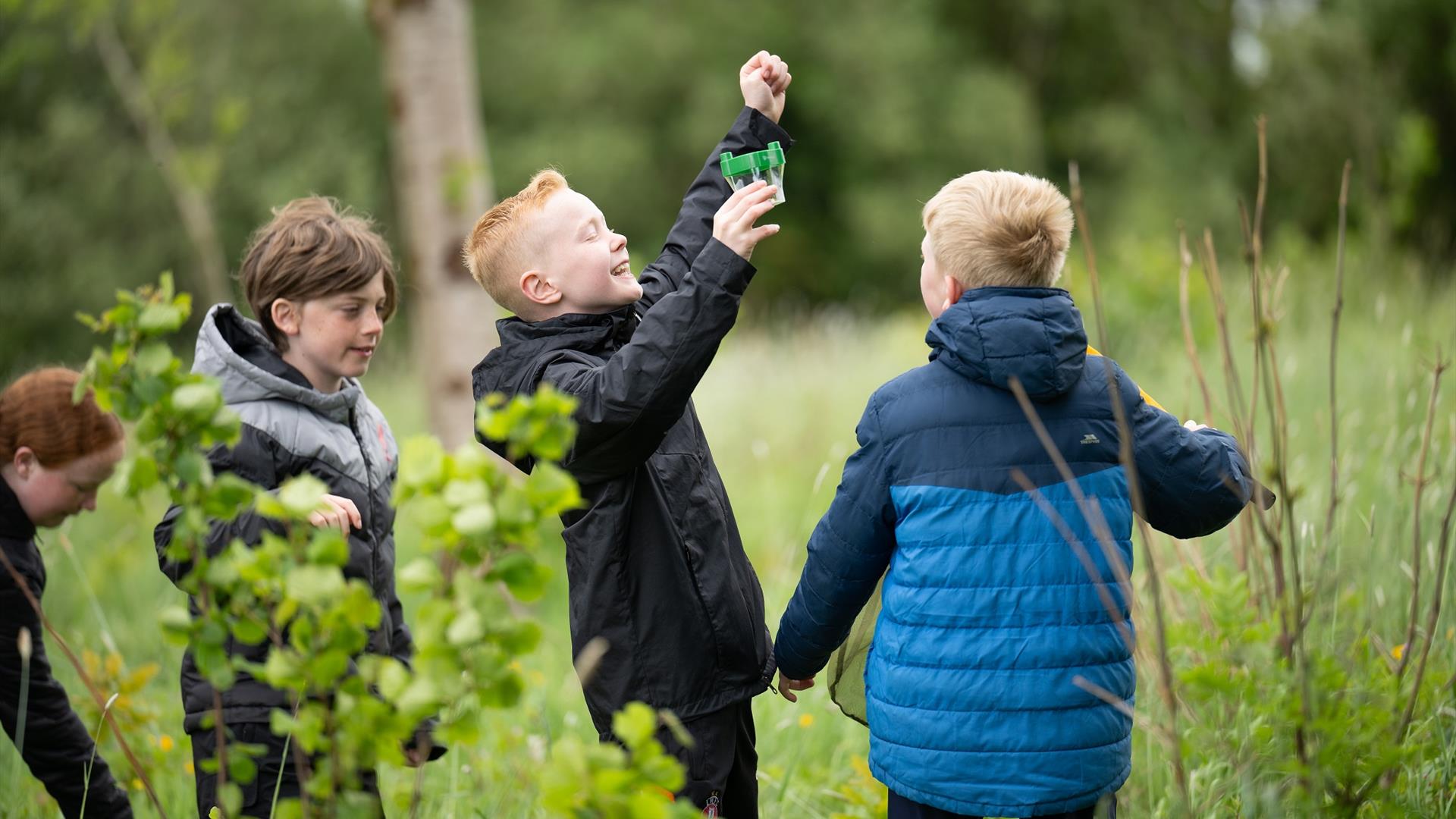 Geopark event at LELP RSPB Trail Schools Event