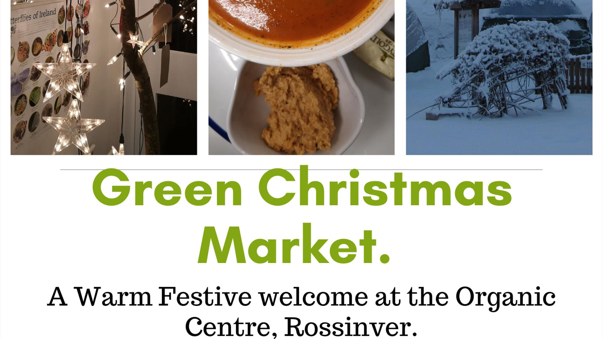 Sustainable Market, Food, Entertainment and Santa
