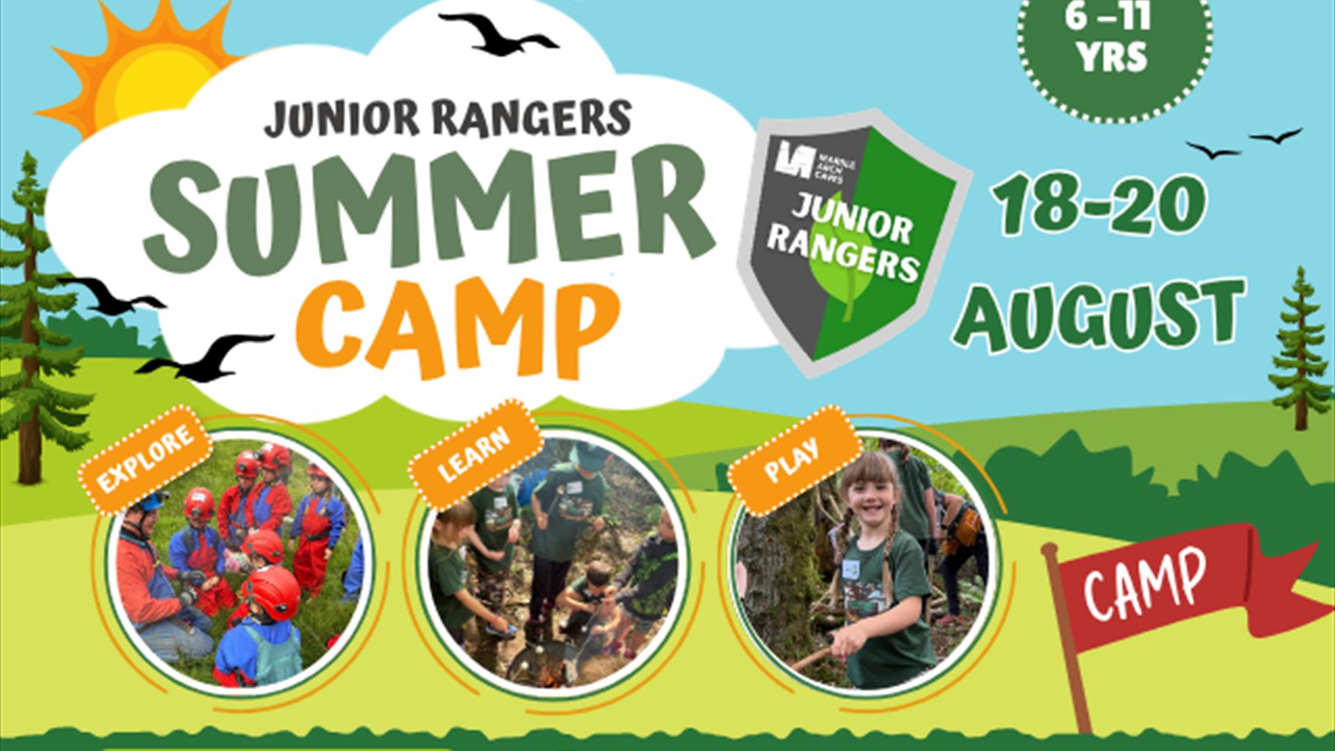 Summer Camp at Marble Arch Caves