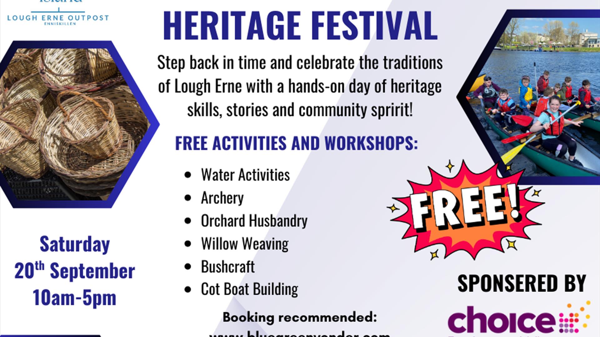 Lough Erne Heritage Festival Poster