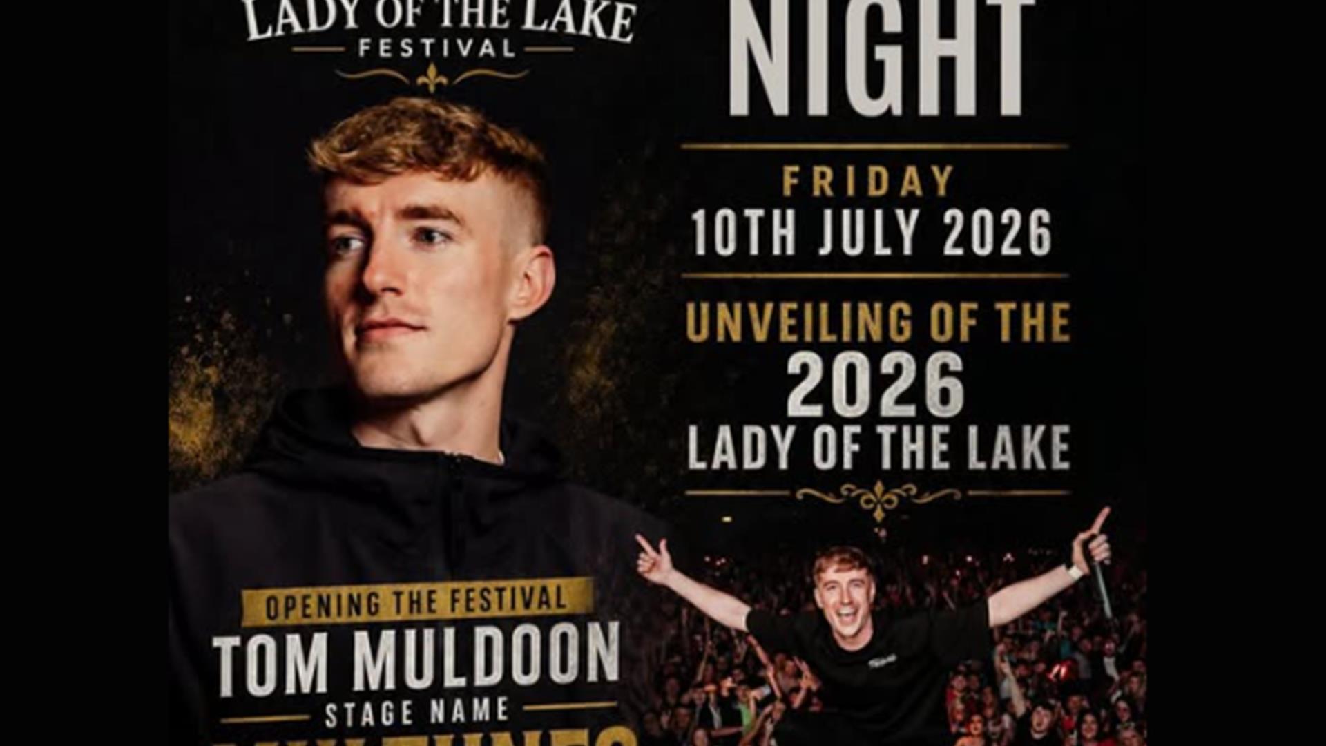 Image showing the details of opening night of Lady of the Lake