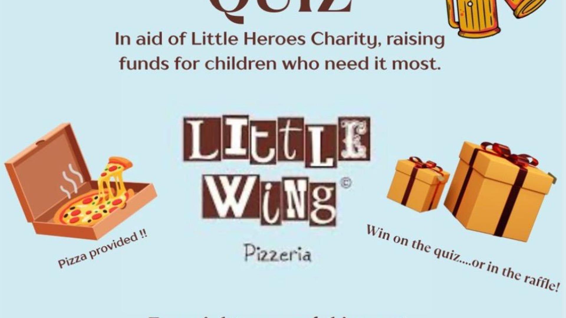 Little Heros Pub Quiz in Charlies Bar