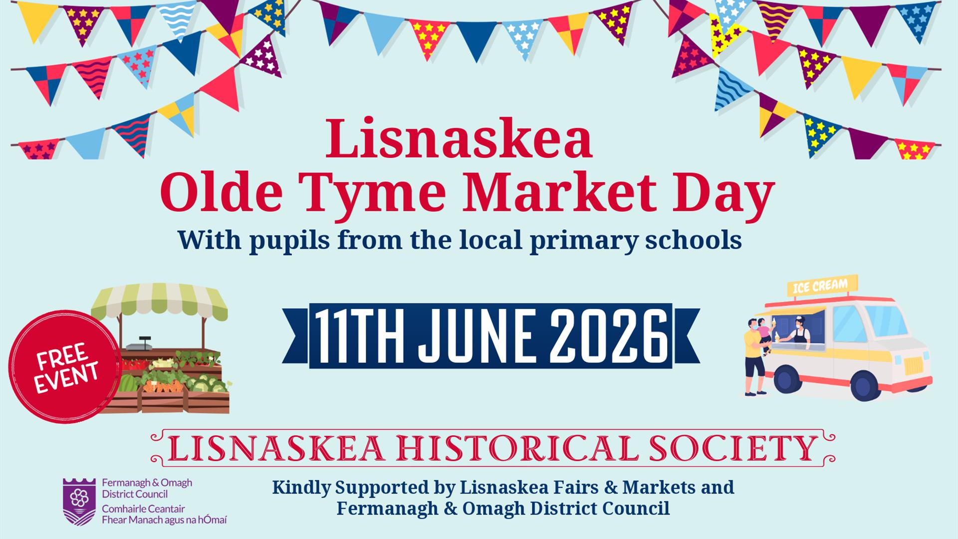 Poster promoting family fun day