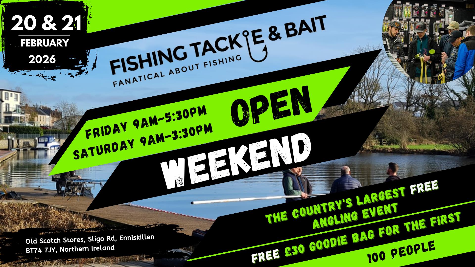 Fishing Tackle & Bait Annual Open Weekend