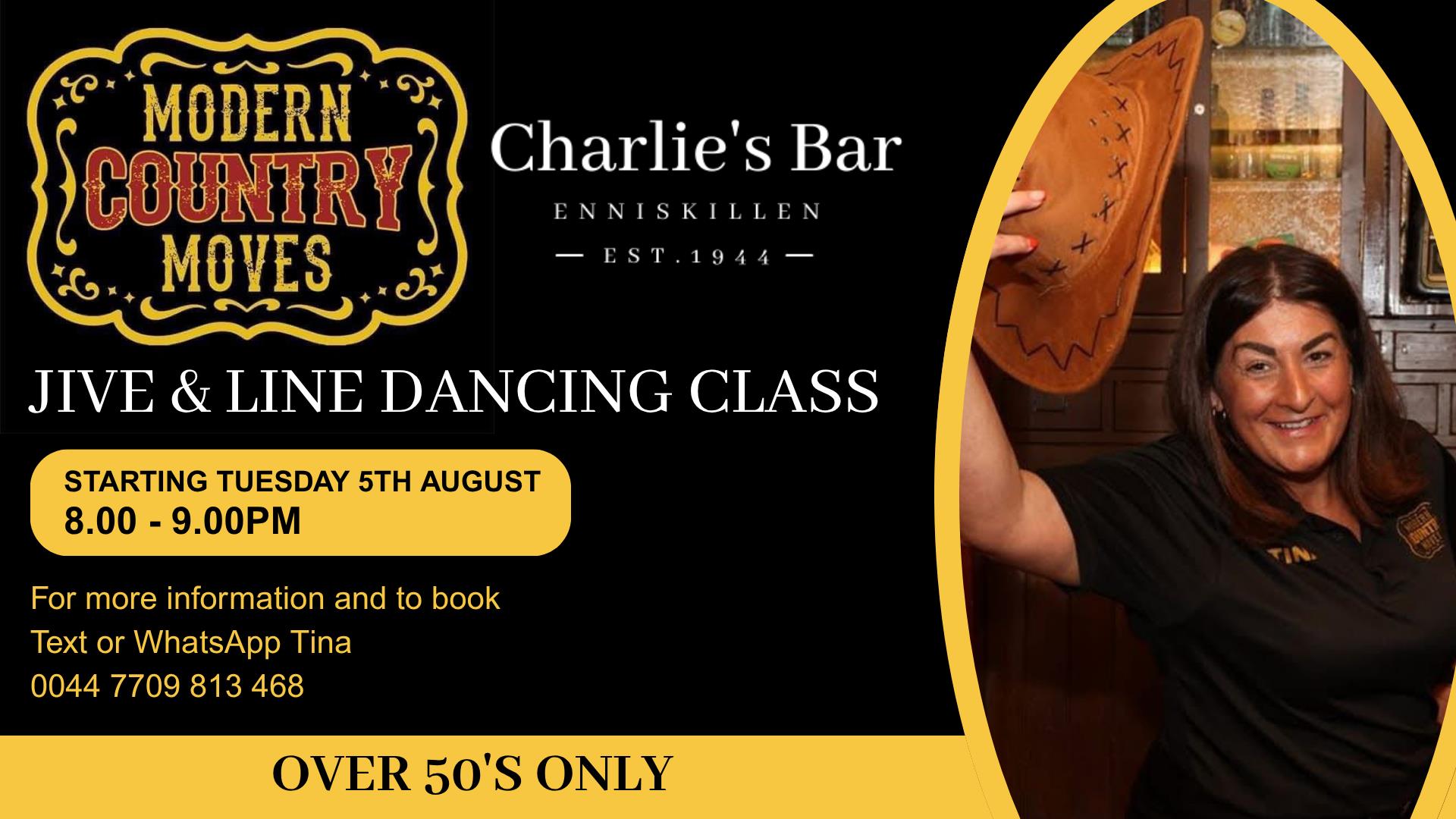 Over 50's Jive and Line Dance Class