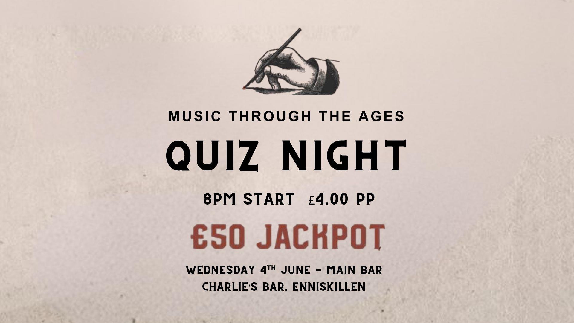 Pub Quiz Music through the Ages