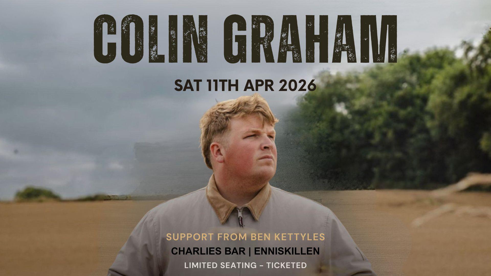 Colin Graham at Charlies Bar Enniskillen