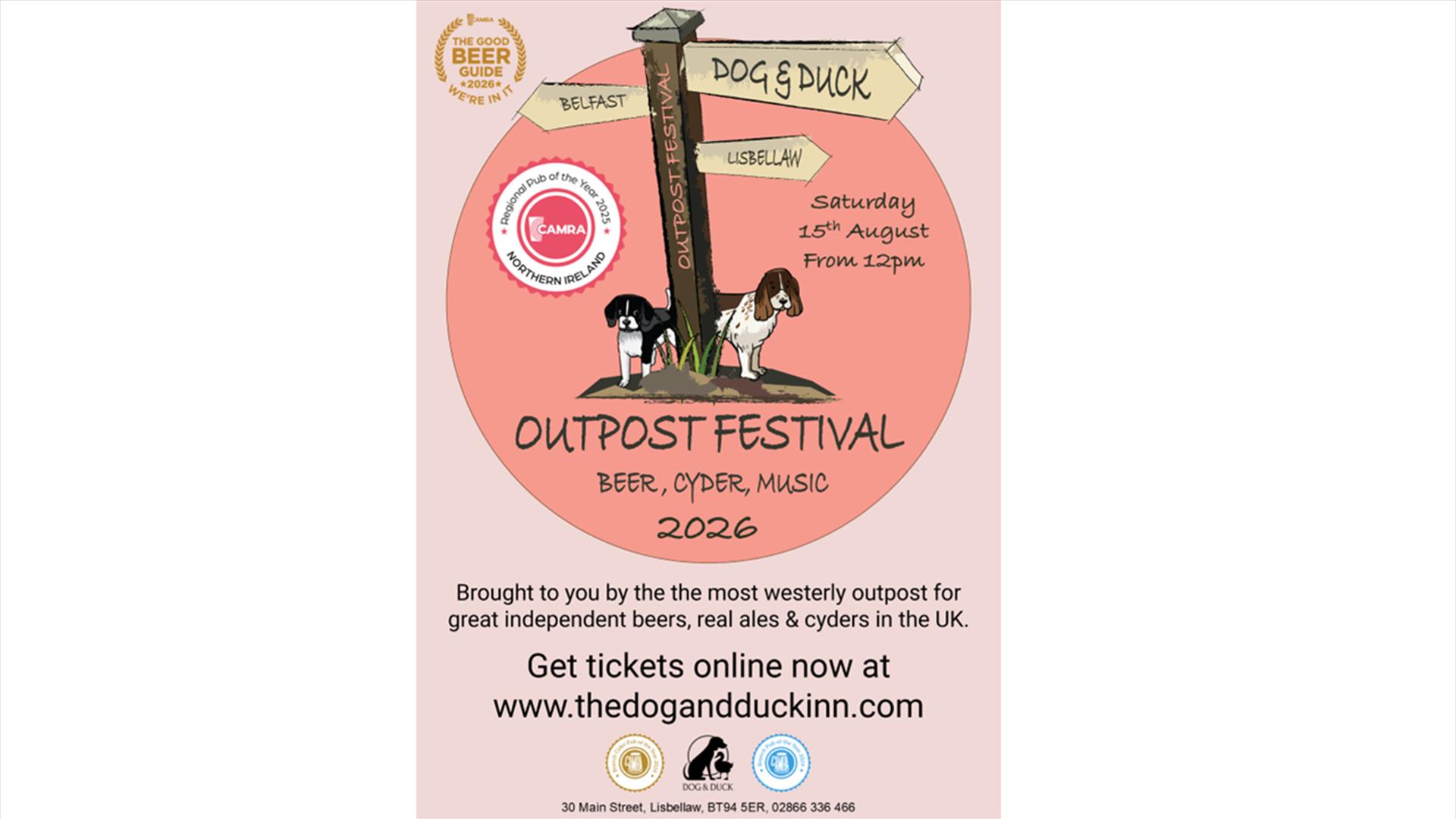 Outpost Beer & Cider Festival at The Dog & Duck Inn