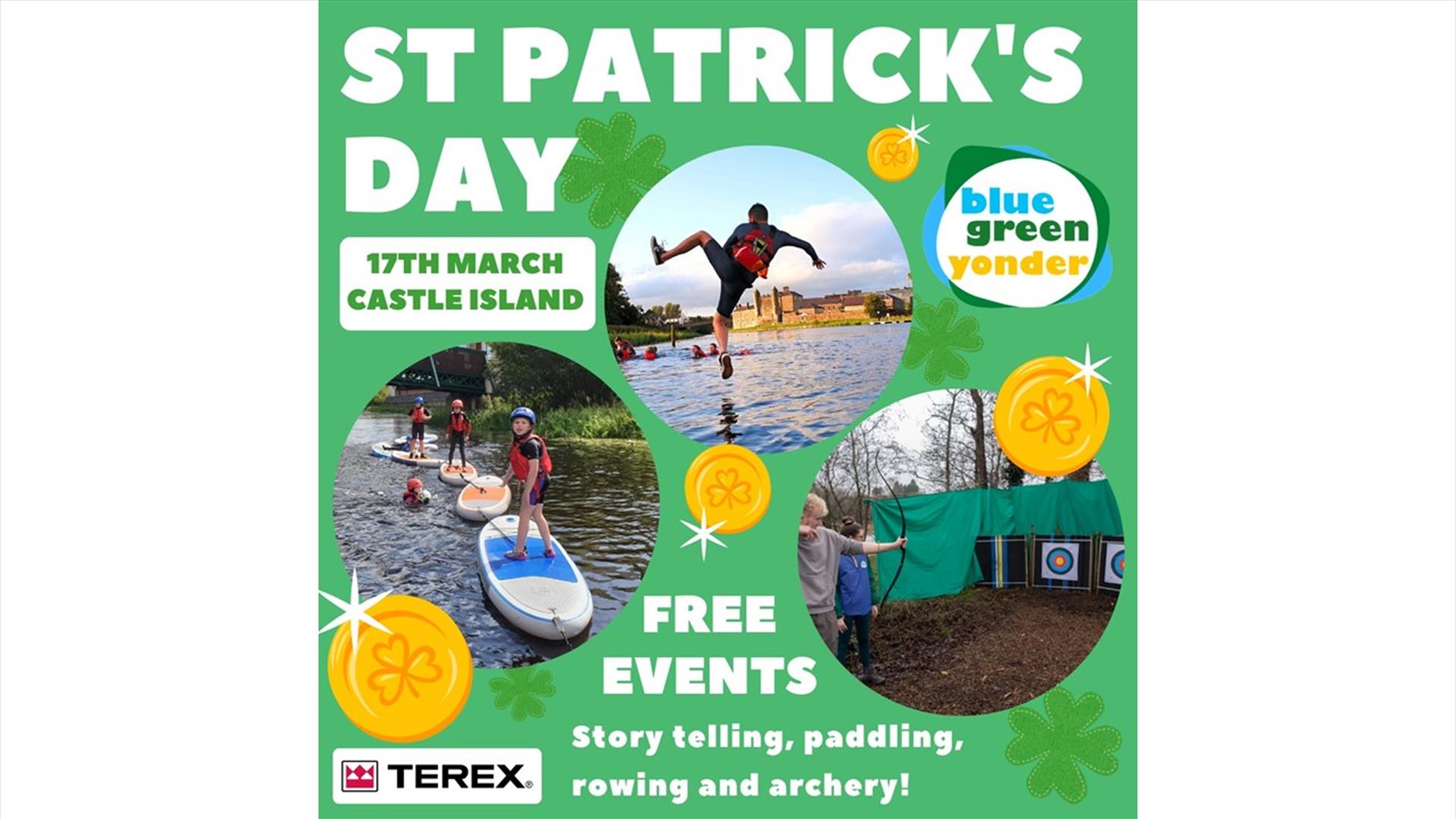 St Patrick's Day on Castle Island with Blue Green Yonder