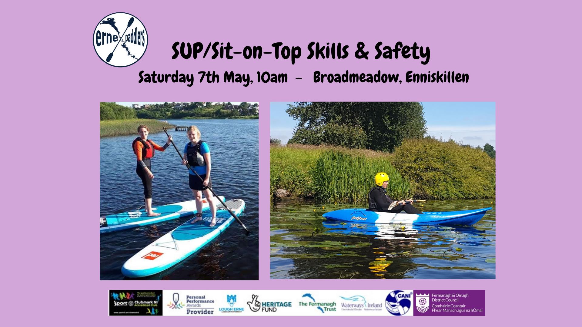 SUP and Sit-on-top skills course