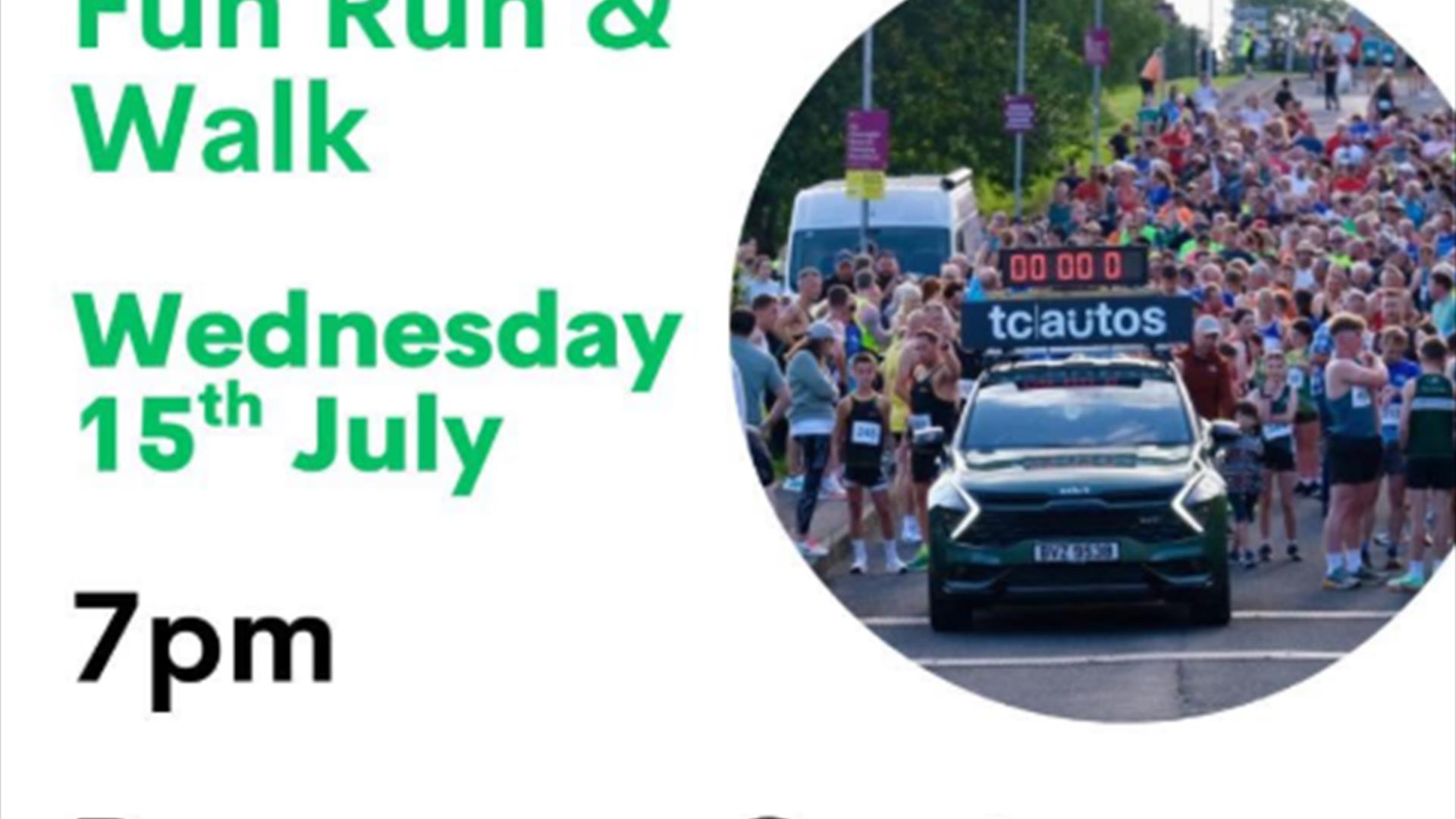 Advert for Irvinestown 5 and 10 k on 15th July 2026
